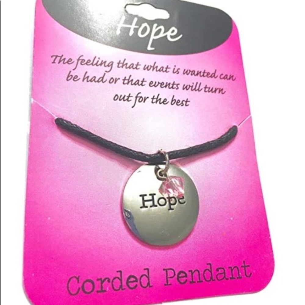 Hope Expessions Pendant Necklace Verse